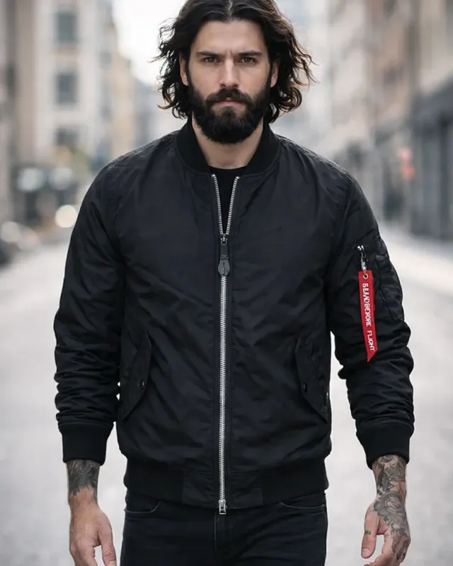 MA-1 unlined bomber jacket