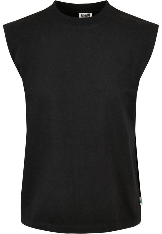 Ladies Organic Heavy Padded Shoulder Tank Top