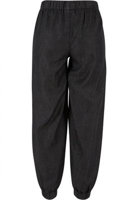 Light denim sweatpants with drawstring