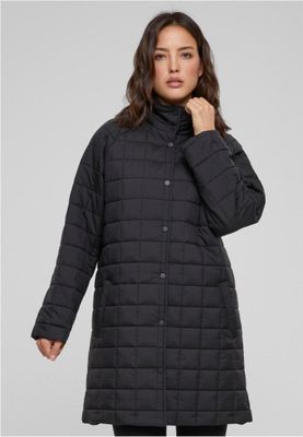 Women's long quilted jacket