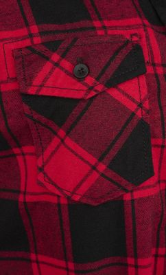 Sleeveless shirt dress flannel - ladies