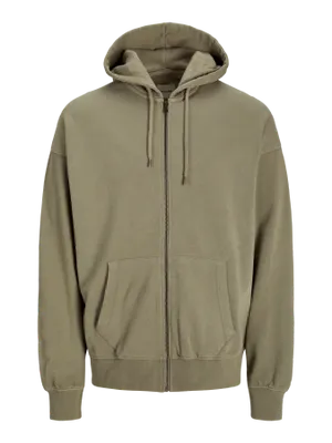 Faded Sweat Zip Hoodie