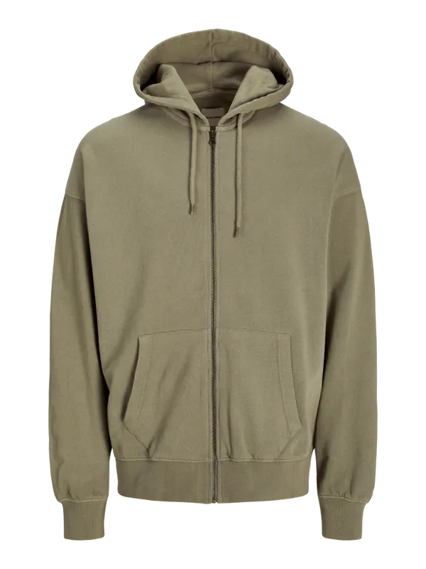 Faded Sweat Zip Hoodie
