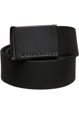 Colored Buckle Canvas Belt 2-Pack