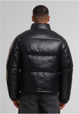 Shiny Puffer Jacket Pufferjacka för herr – svart