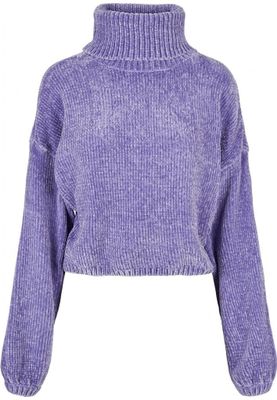 Polo shirt with large collar for women