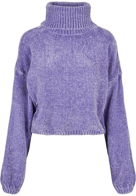 Polo shirt with large collar for women