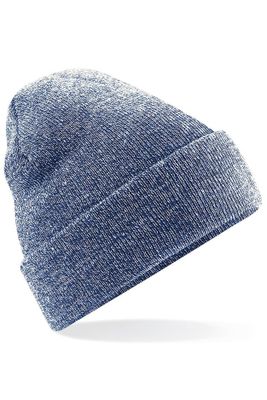 Blue hat in acrylic yarn