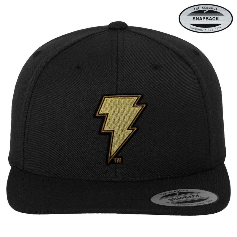 Black Agirly - Lightning Patch Snapback Cap