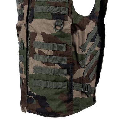 Tactical full vest in French camo