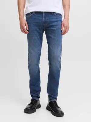 Blå skinny fit jeans herr - LIAM