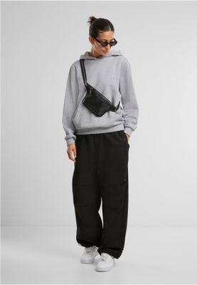 Ladies Organic Loose Brushed Fleece Hoody