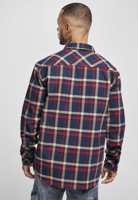 Oversize flannel skjorte herre