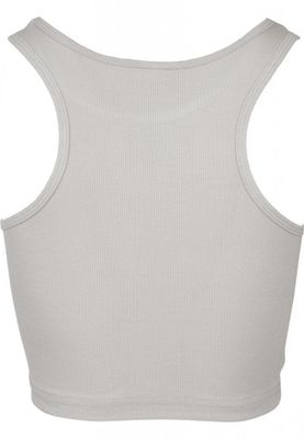 Ribbed t-shirt in viscose