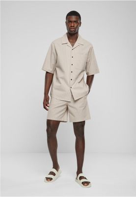 Relaxed Seersucker Short Sleeve Shirt