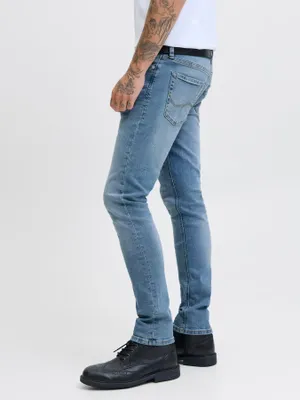 Slim fit jeans GLENN original för herr– blue denim