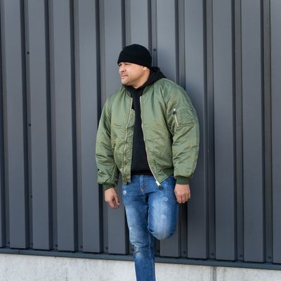 MA-1 bomber jacket lined
