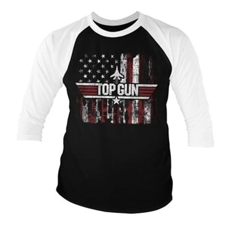 Top Gun - America Baseball Longsleeve