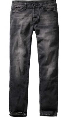 Black stone washed jeans men