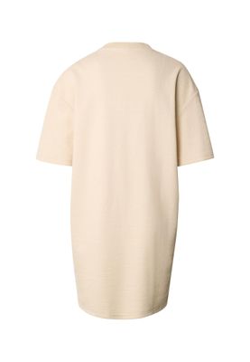 Klänning för dam med ribbad textur – molnfärg