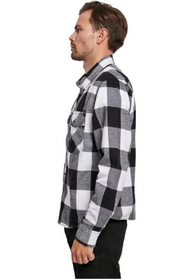 Sort/hvid ternet flannel skjorte