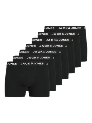 7-pack svarta boxershorts