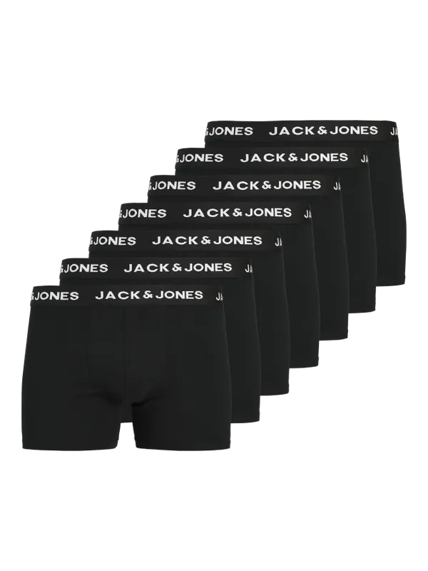 7-pack svarta boxershorts