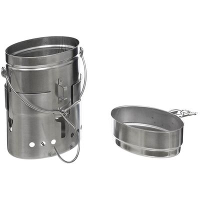 Swedish M40 mess kit - stainless steel