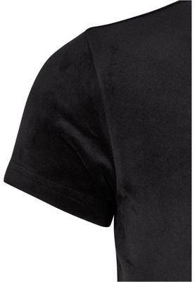 Short velvet top for ladies
