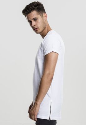 Long t-shirt with zipper on the side