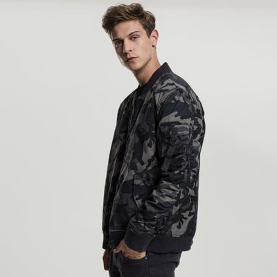 Vintage bomberjacket camouflage