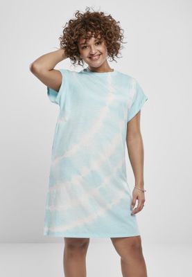 Batikfarvet kjole