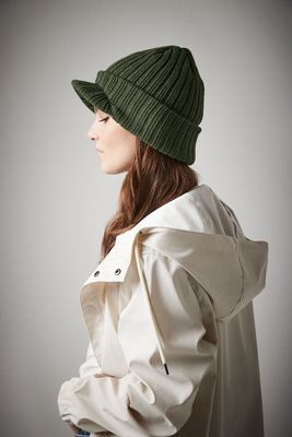 Peaked beanie