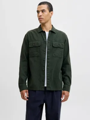 Overshirt skjortjacka herr