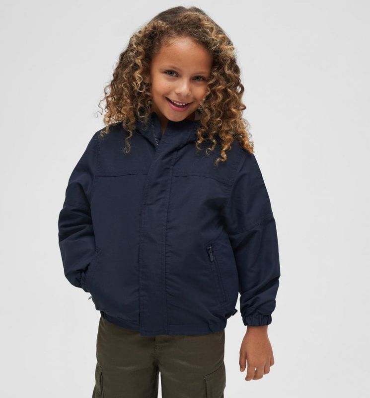 Windbreaker unlined navy blue - Kids
