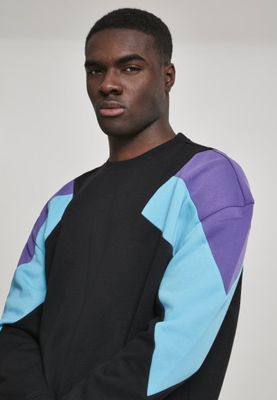 3-tone oversizse crewneck