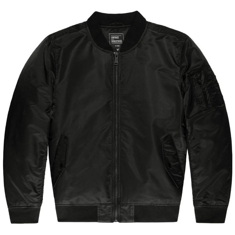 Satin bomber jacket for men