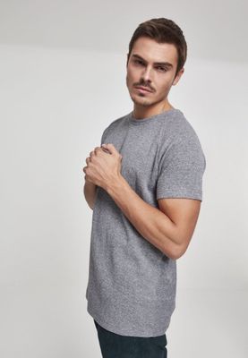 Ribbed T-shirt melange