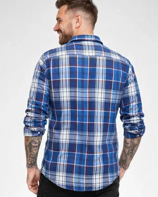 Brandit ternet flannelskjorte til herrer