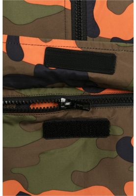 Camo Pull Over Windbreaker