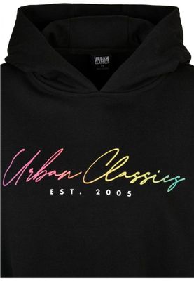 Ladies Oversized Rainbow Hoody
