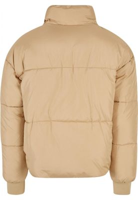 Oversize puffer jacket in short model men