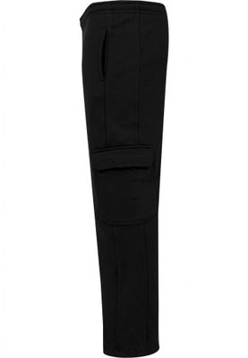 Cargo sweatpants with straight legs