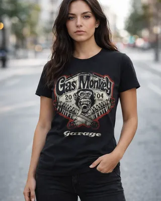 Gas Monkey Garage Spring Coils Girly Tee