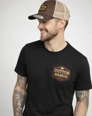 Dutton Ranch Premium Trucker Cap (BrownKhaki)