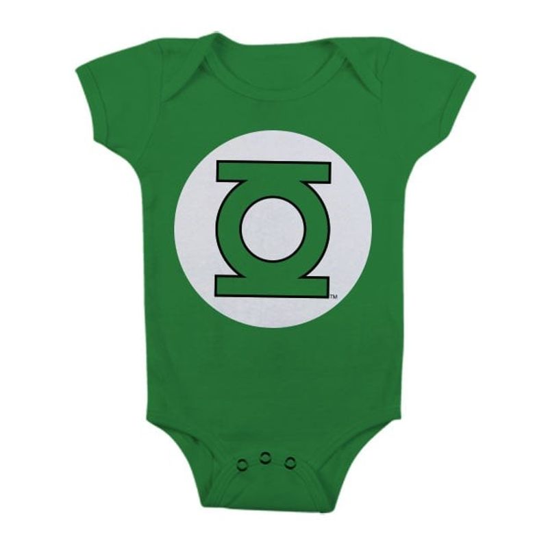Green Lantern Logo Baby Body