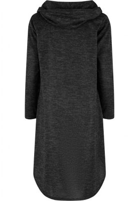 Hoodie dress with long back