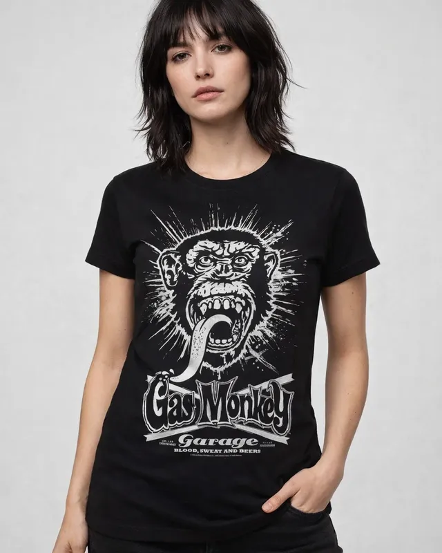 Gas Monkey Garage Explosion Girly Tee