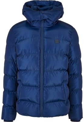 Hooded Puffer Jacka för herr – Spaceblue