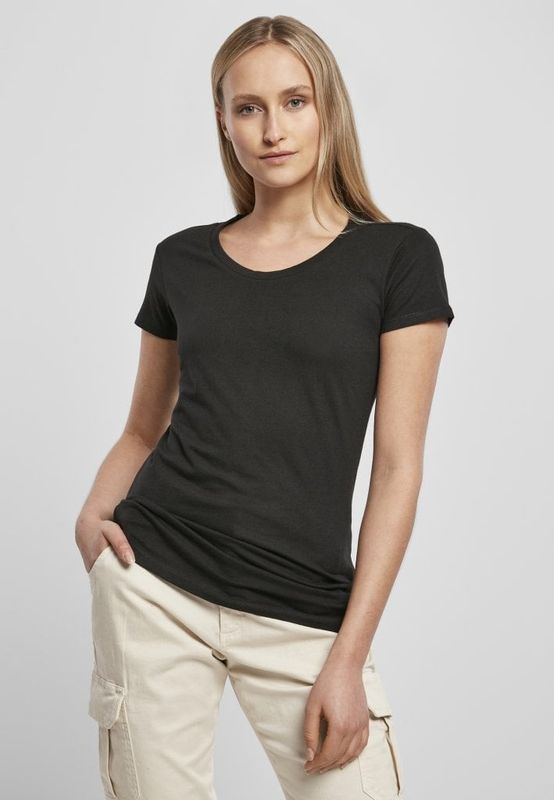 Basic T-shirt dæme sort